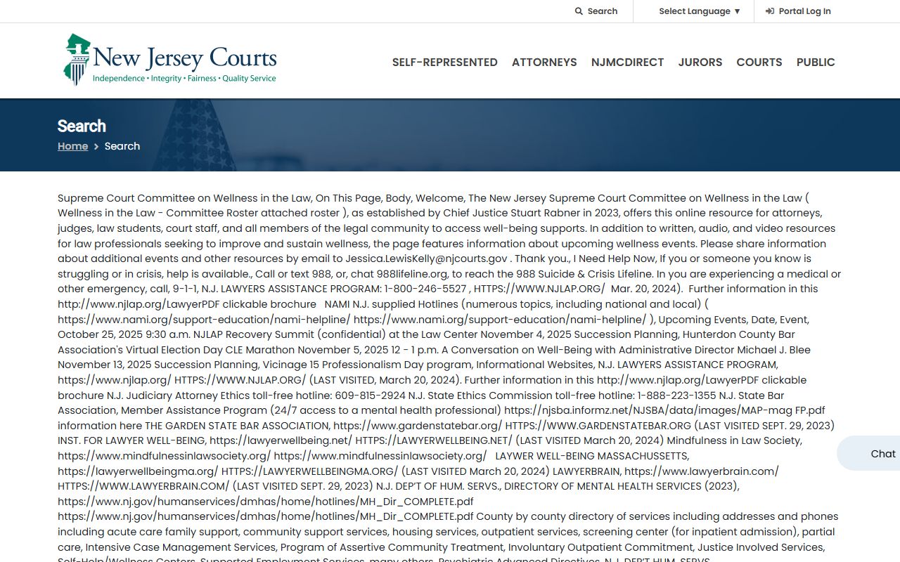 NJ Courts find a case index for Gloucester County court records